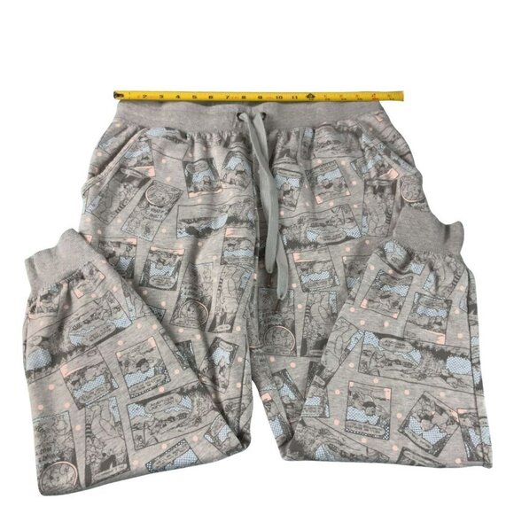 Disney Sleepwear Winnie the‎ Pooh Bear Light Grey Heather Lounge Pants, Medium - Picture 5 of 7